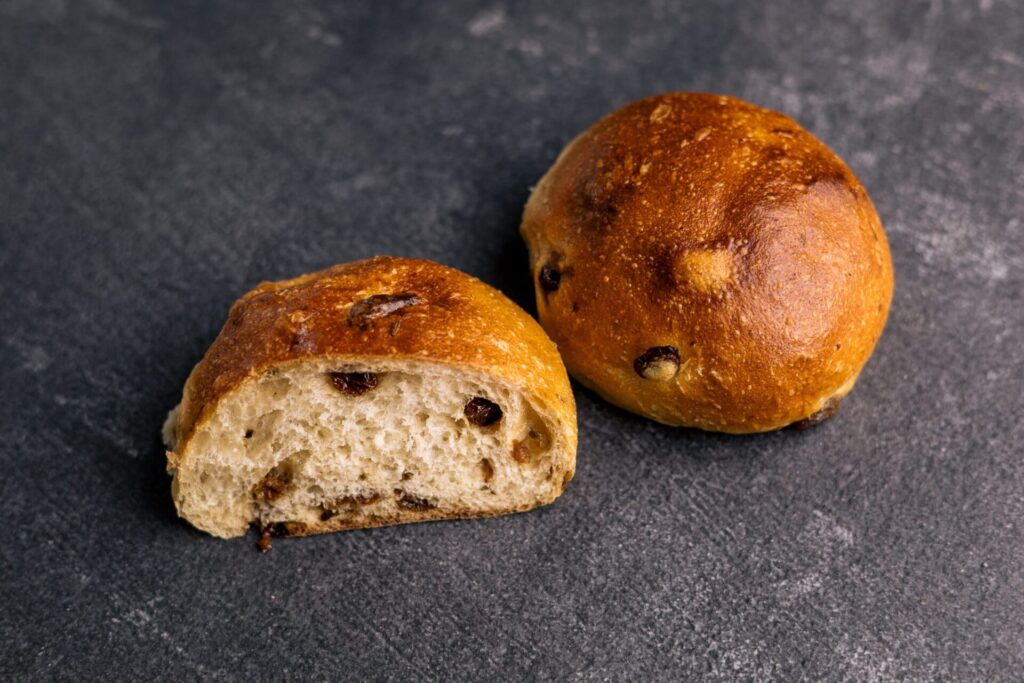 Rosinenbrötchen der Bäckerei Behrens