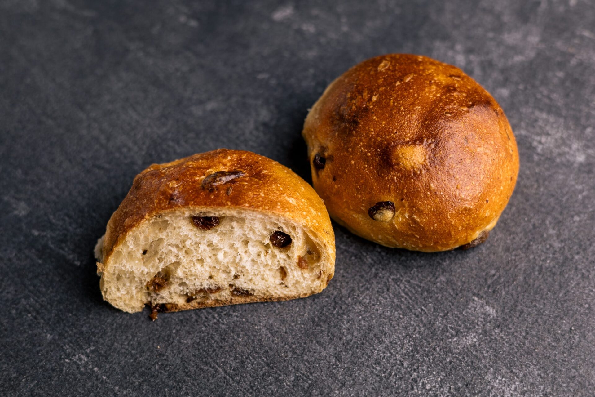 Rosinenbrötchen der Bäckerei Behrens