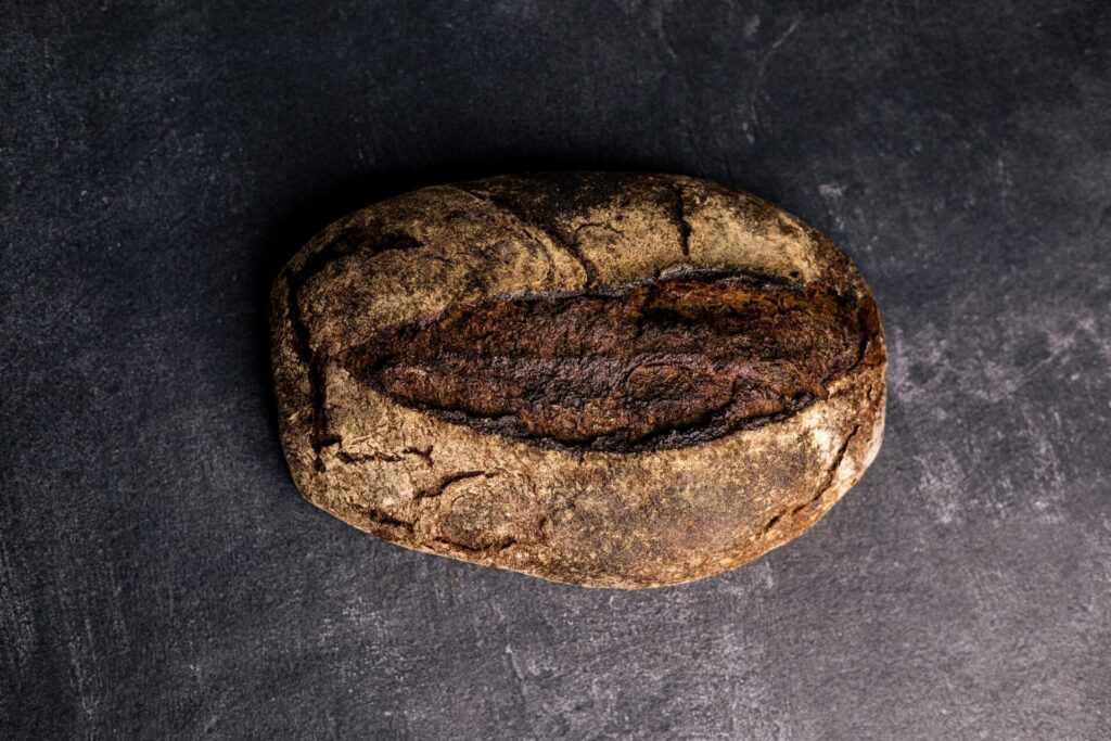 Algenbrot der Bäckerei Behrens mit Spirulina aus Lübz